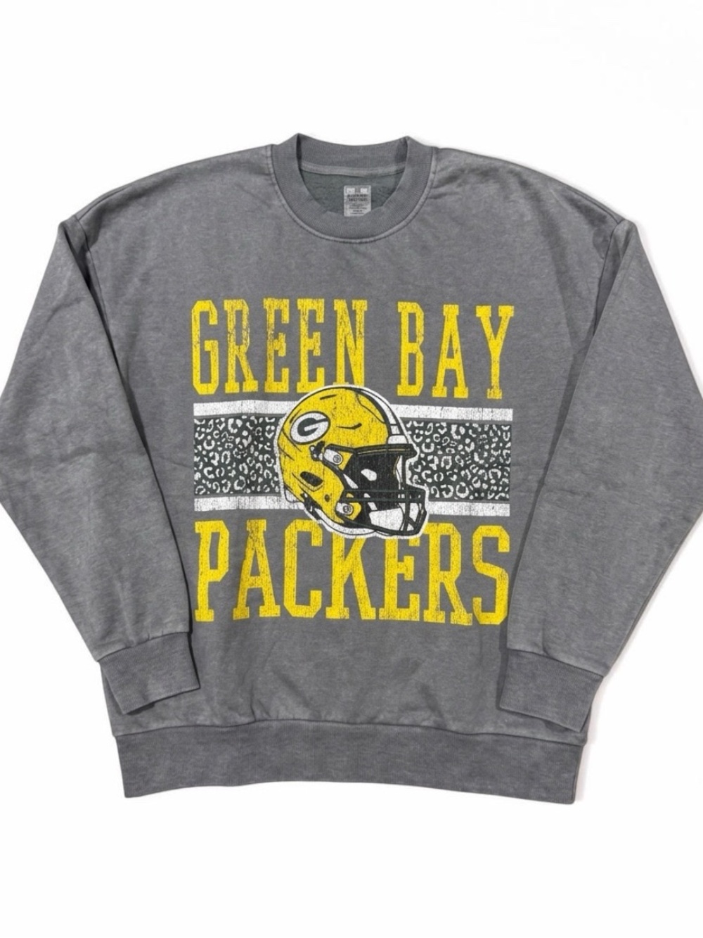 Gameday Couture Green Bay Packers Heritage Fleece Pullover Oversized S